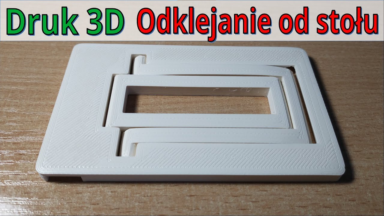 [238] Druk 3D - koniec z odklejaniem od stołu, czyli sposób na przyczepność pierwszych warstw druku
