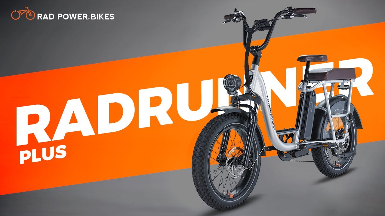 RadRunner Plus Electric Utility Bike | Promotional Debut
