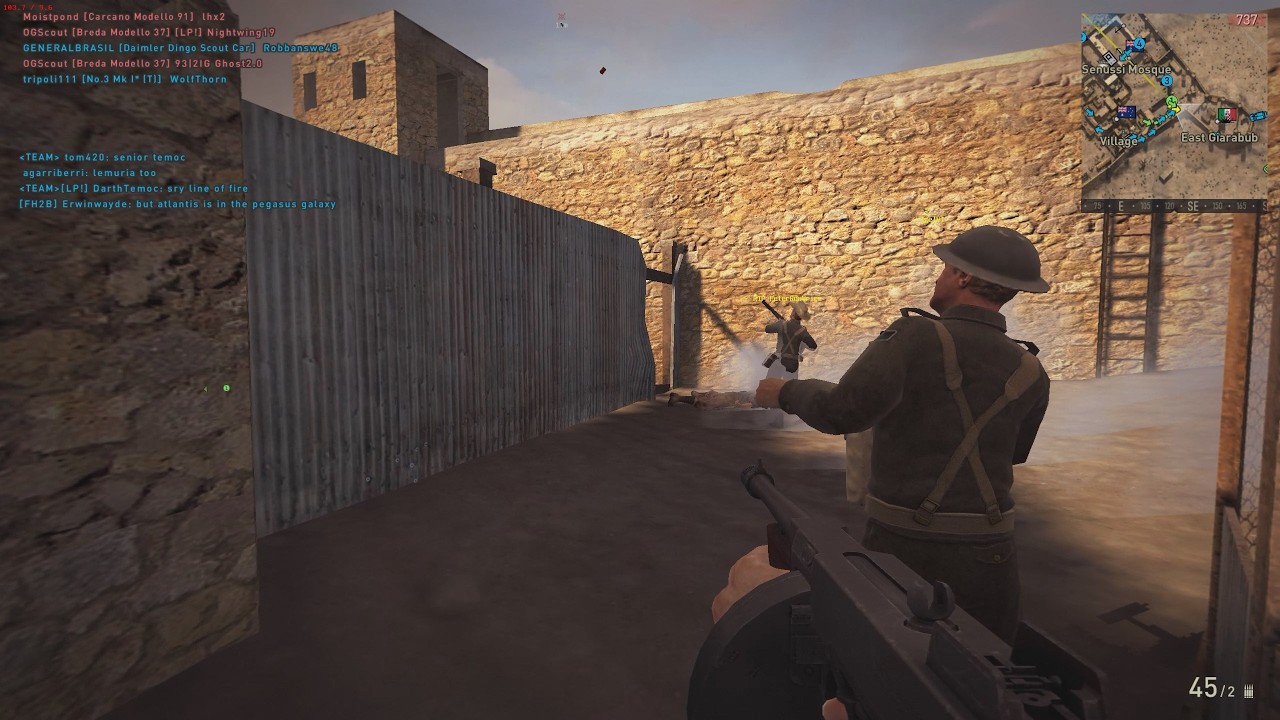 Forgotten Hope 2 Siege of Giarabub gameplay