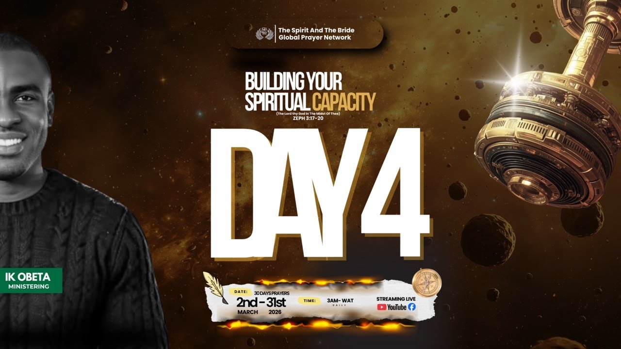 3AM PRAYER WATCH | BYSC | THE LORD THY GOD IN THE MIDST OF THEE | DAY 4 | IK OBETA | MAR 2026