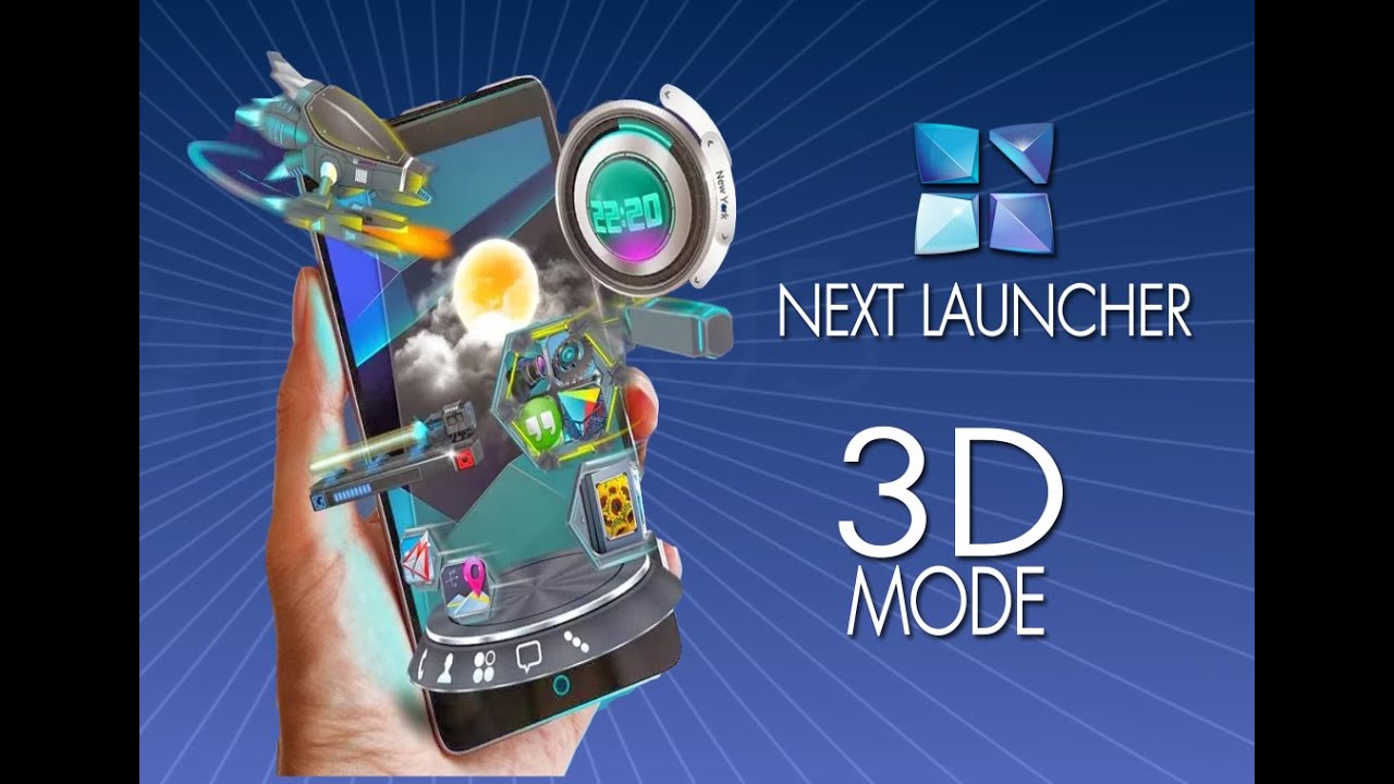 Android Appaholics ~ Next Launcher 3D Mode