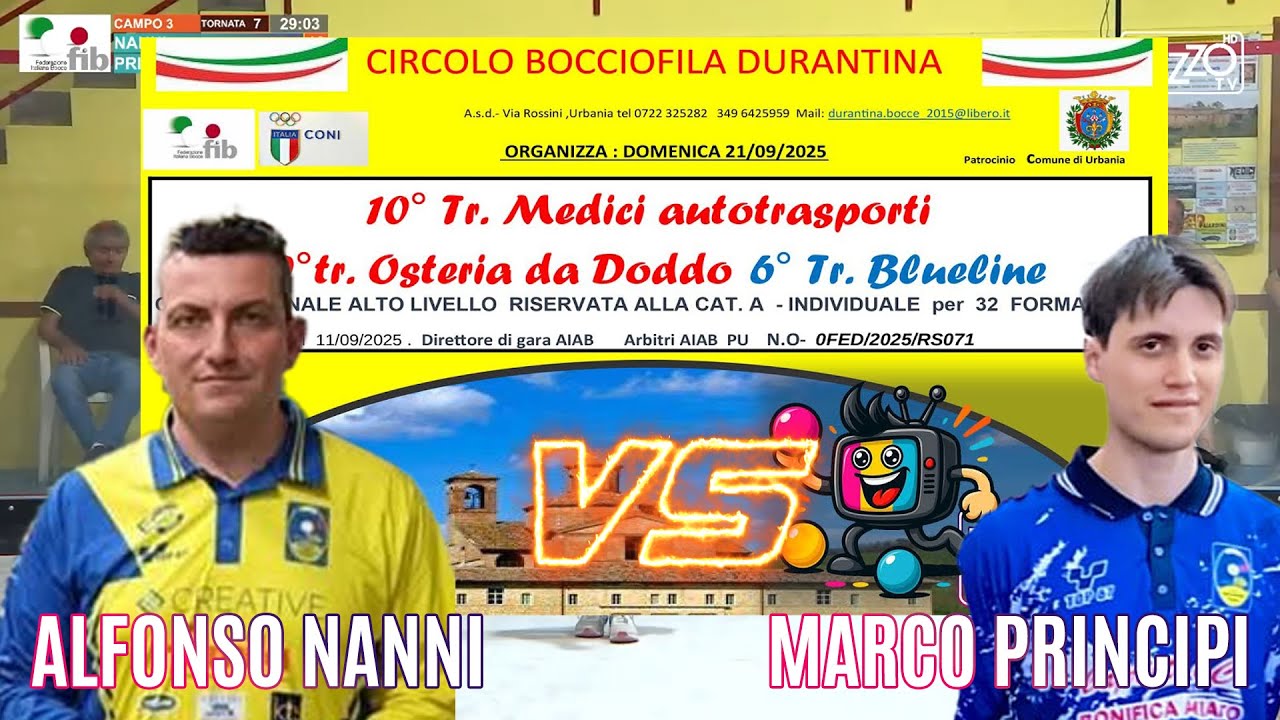 Nanni - Principi - la finale del 10° Trofeo Medici Autotrasporti,  Gara nazionale Alto Livello Cat A