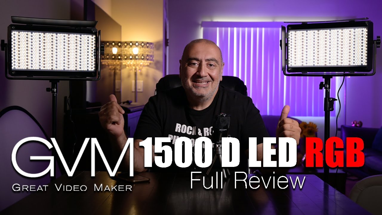 GVM-1500D LED RGB Light Review | Is this the right light for you?