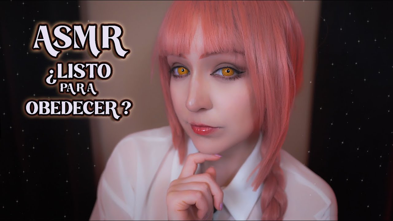 ⭐ASMR MAKIMA te recluta 💉Serás mi PERRO? (Roleplay Chainsaw Man y Exámenes médicos)