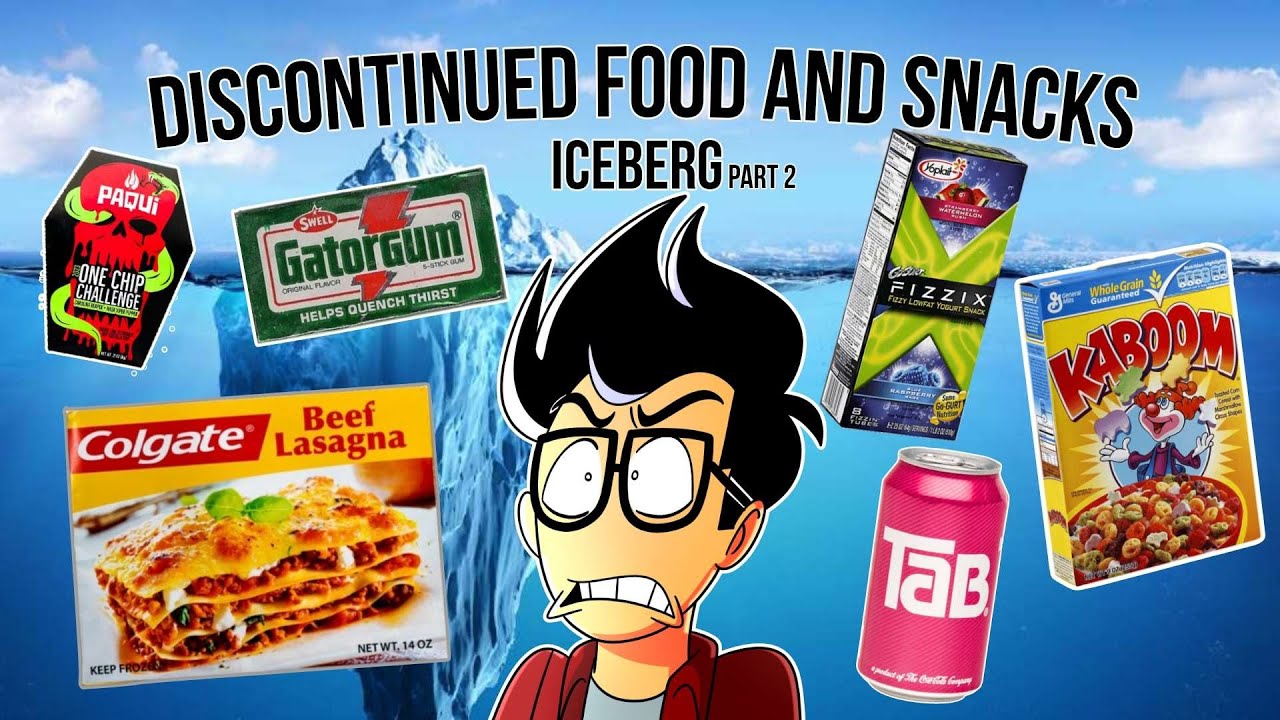 Discontinued Food and Snacks Iceberg [PART 2]