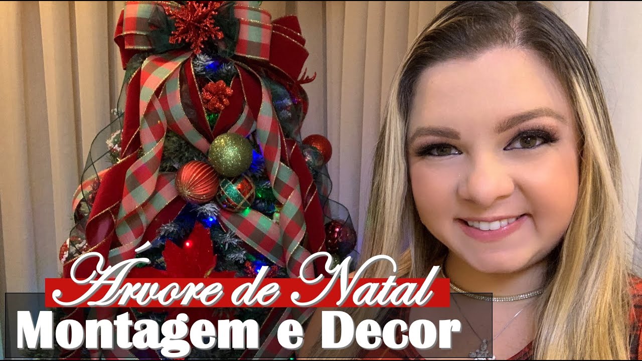 MONTAGEM E TÉCNICAS DE DECOR DE ÁRVORE DE NATAL  | Minha Árvore 2021 Xadrezinha