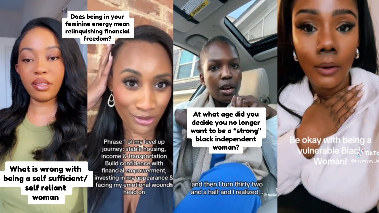 Black Woman Says She No Longer Wants To Be Strong And Independent