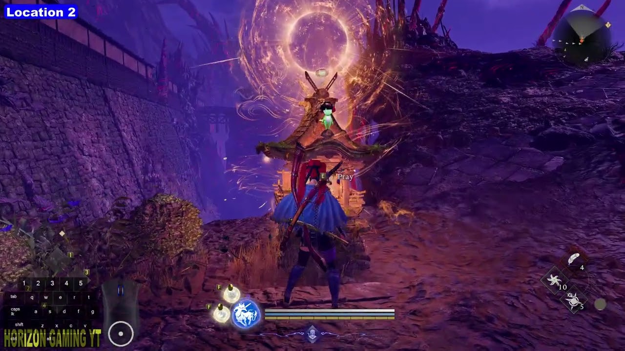 How to Find All Shichijo Warrior's Text, Smithing Text Location - Nioh 3
