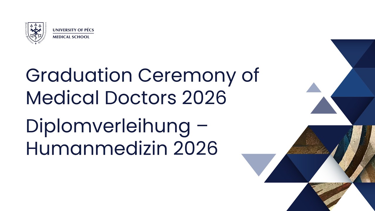Graduation Ceremony of Medical Doctors 2026 | Diplomverleihung &ndash; Humanmedizin 2026