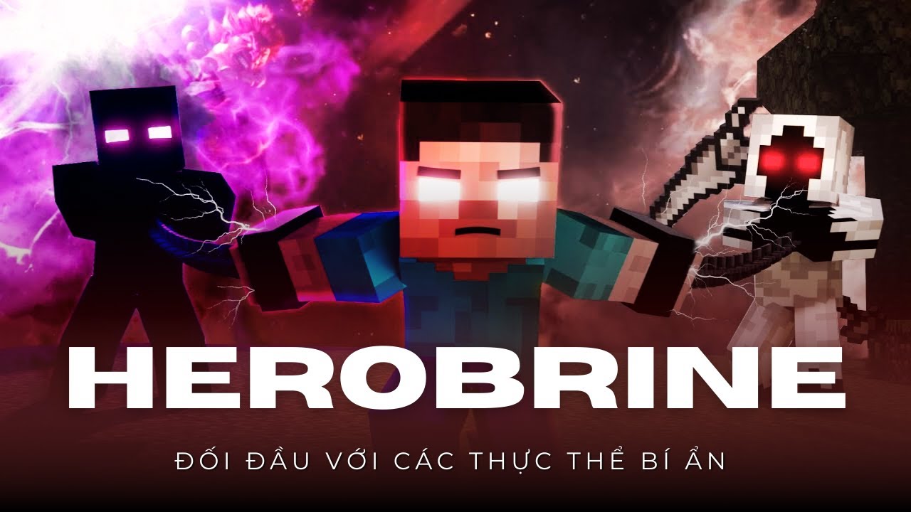 Herobrine Đối Đầu Với Các Thực Thể Bí Ẩn #minecraft #minecraftsinhton  #minecrafthumor