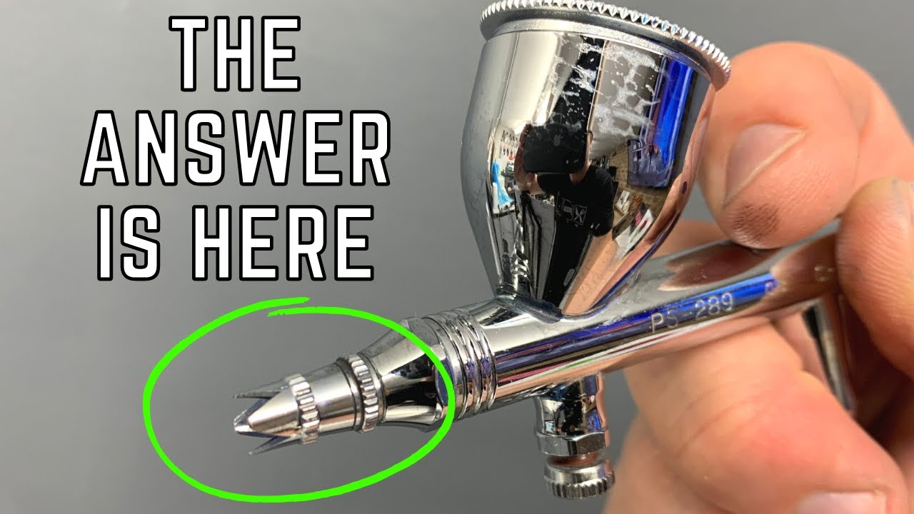 Basic Tip that Helps Airbrushing Lines and Fine Details
