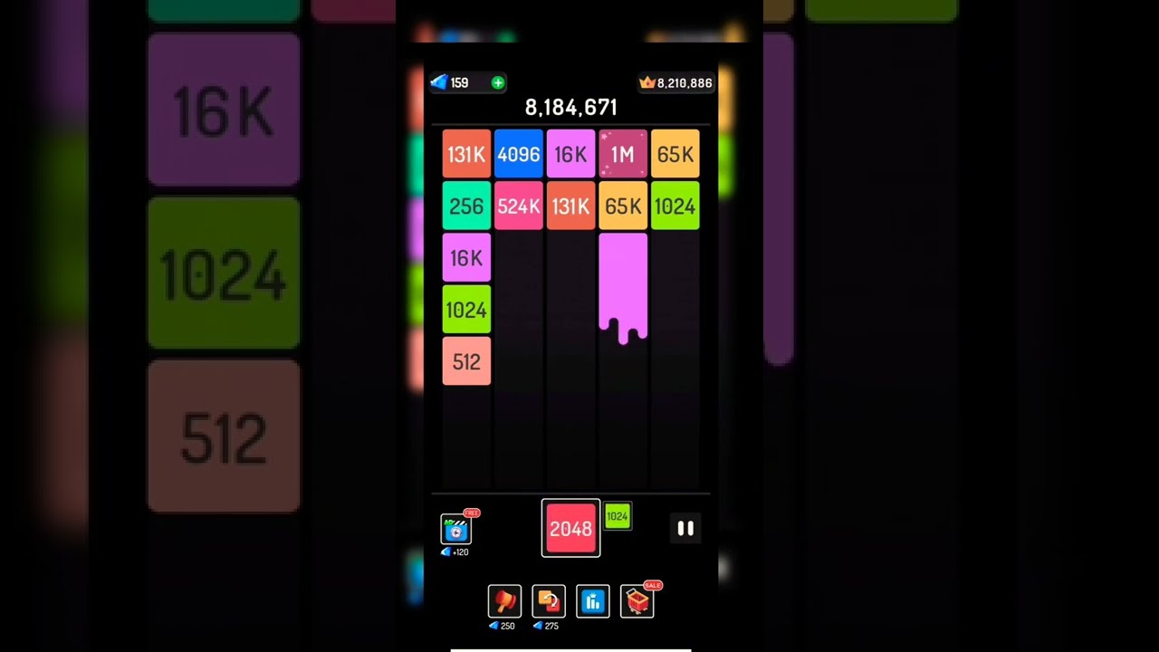 X2 Blocks merge puzzle 2048 game how to play