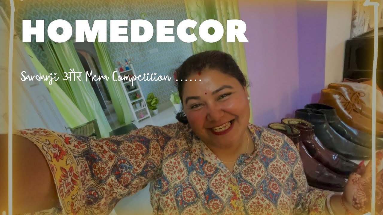 Sardarji aur mera room makeover |Parcel unboxing 📦|Home Decor Competition 🙌