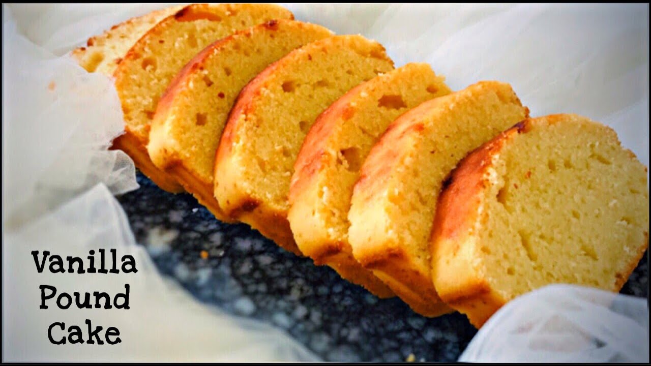 SUPER MOIST VANILLA POUND CAKE/ MAGIC OUT OF HANDS
