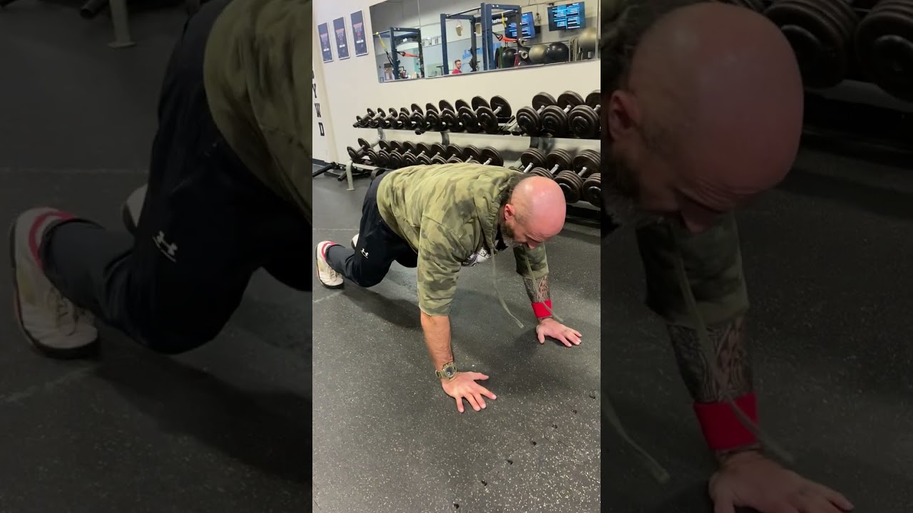 Mike Tyson Pushups No Wall
