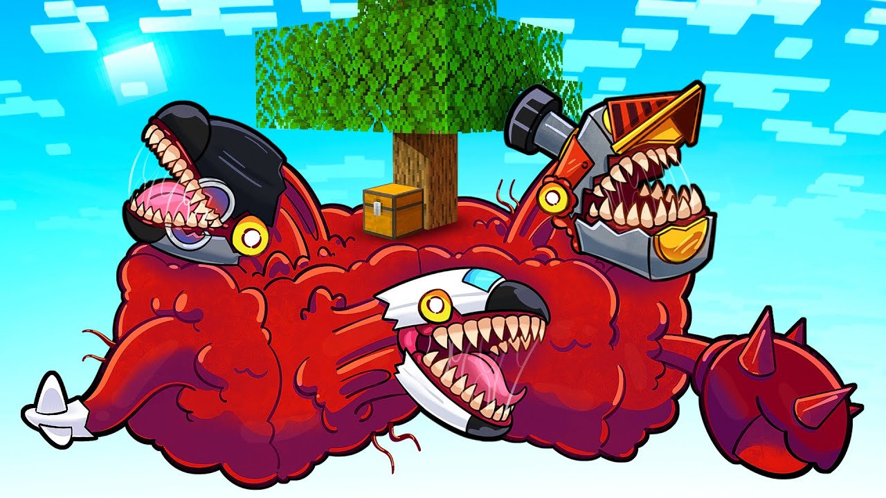 INFECTED SKY KAIJU SKYBLOCK!
