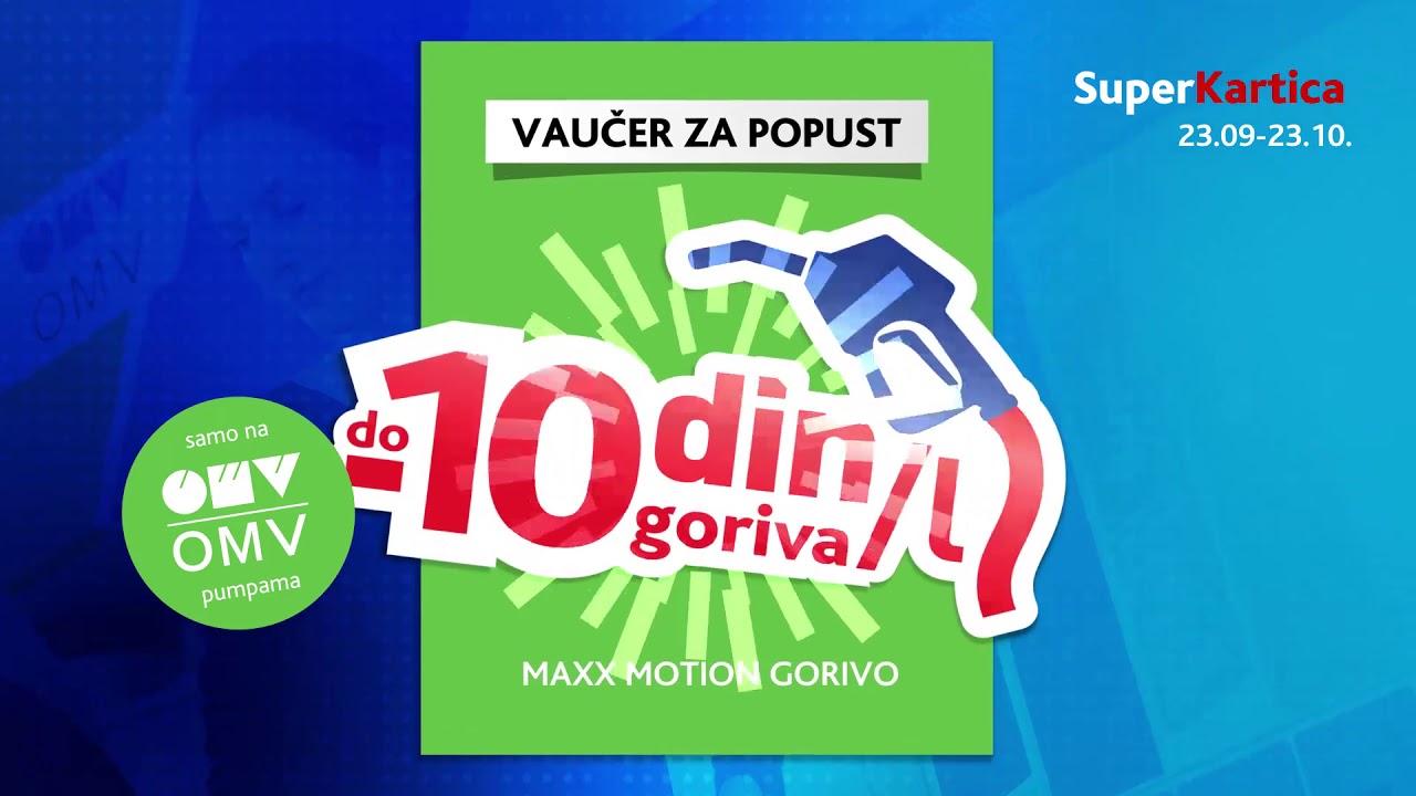 Super Usteda na OMV pumpama