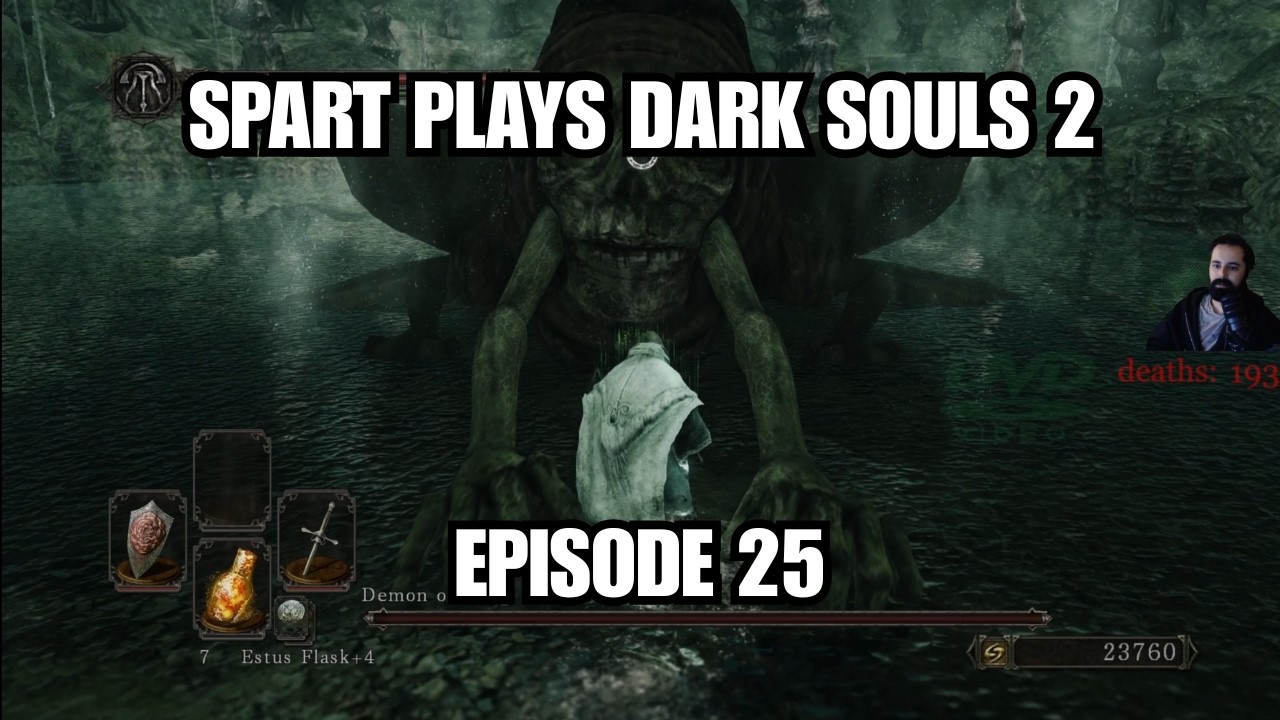 I Beat Demon Song Creepy Frog Boss And Reached The Undead Crypt | Dark Souls 2