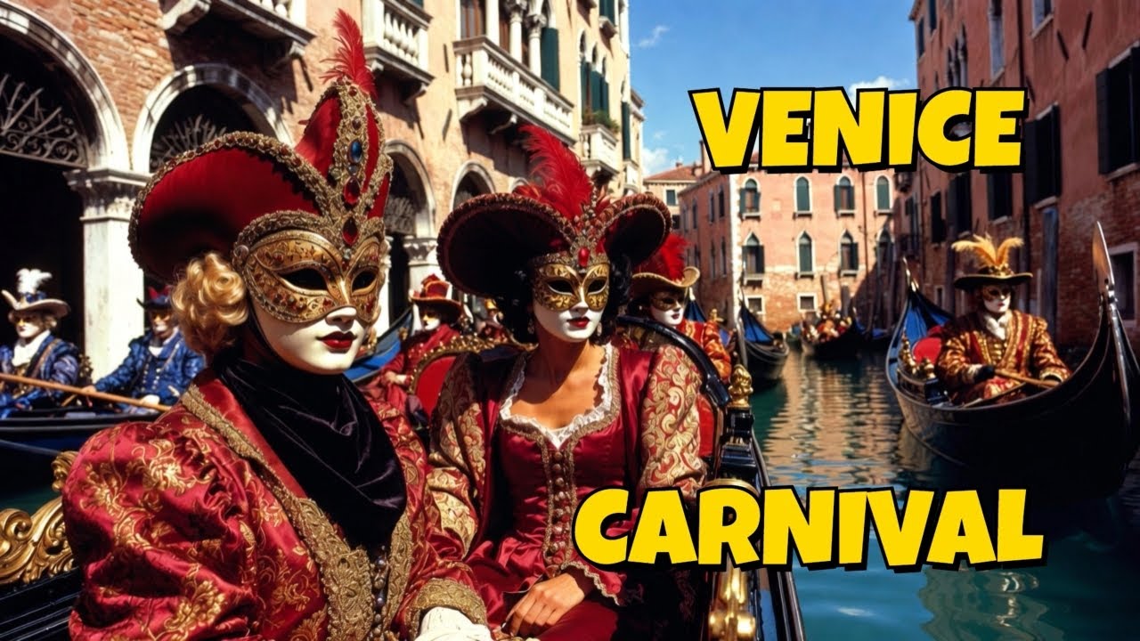 Italy4K - Venice 2025 Carnival: Reliving the Magic Through Past & Present #beautifulscenicwalks