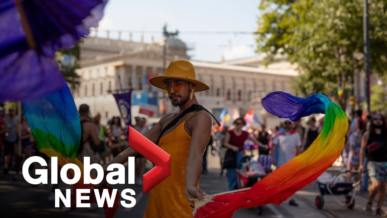 Pride parades bring colour to cities around the world