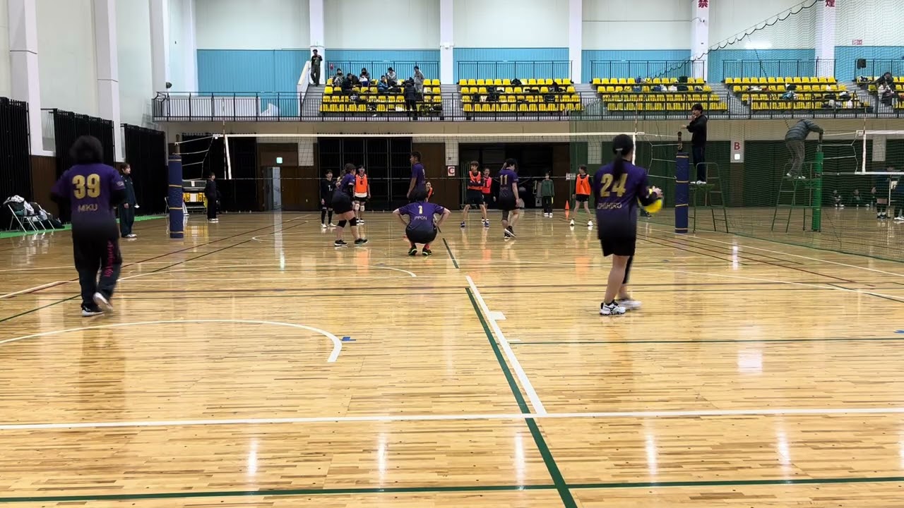 混合バレーD大会全国予選　前半戦4