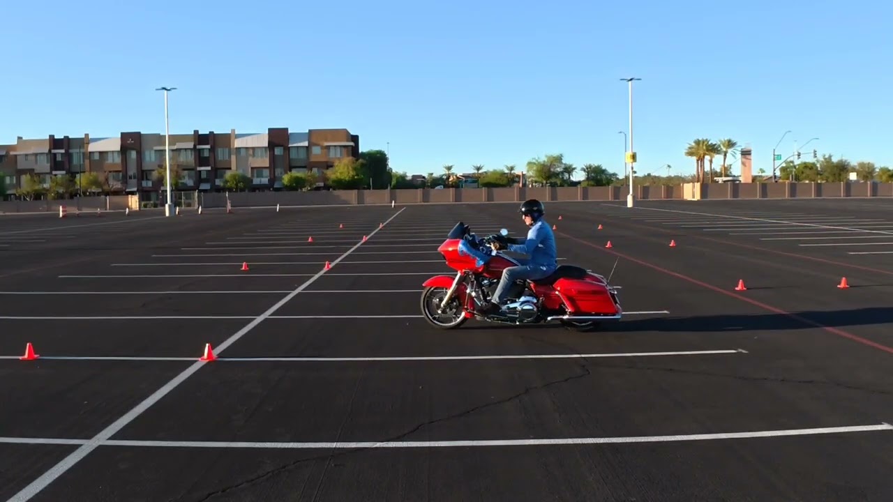 Master The Double Cone Weave: Slow Speed Motorcycle Skills