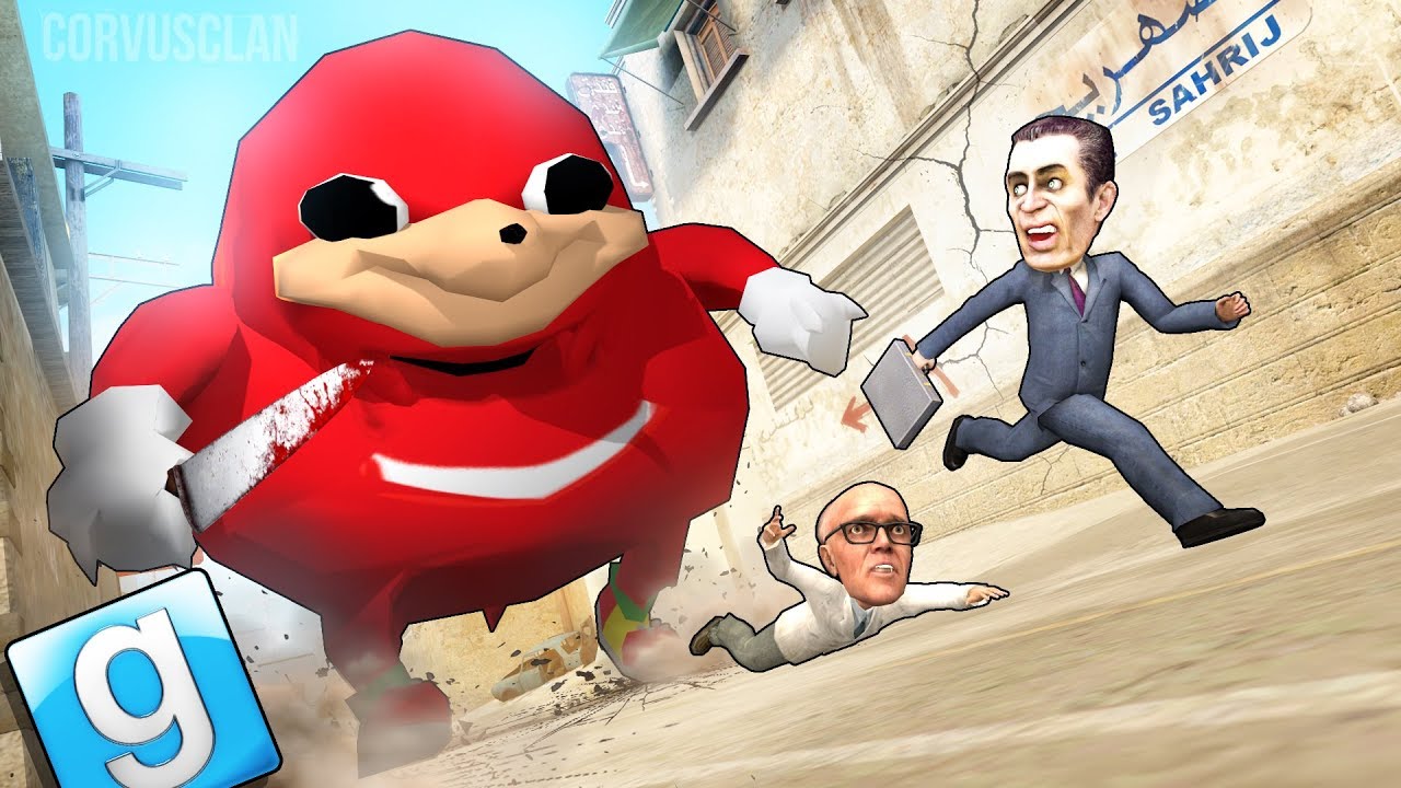 EL UGANDA KNUKLE GIGANTE ES PELIGROSO !! HAHAHA!! - Murder GMOD