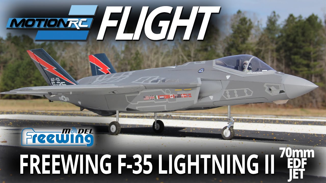 Freewing F-35 Lightning II V-3 - Flight Review - Motion RC