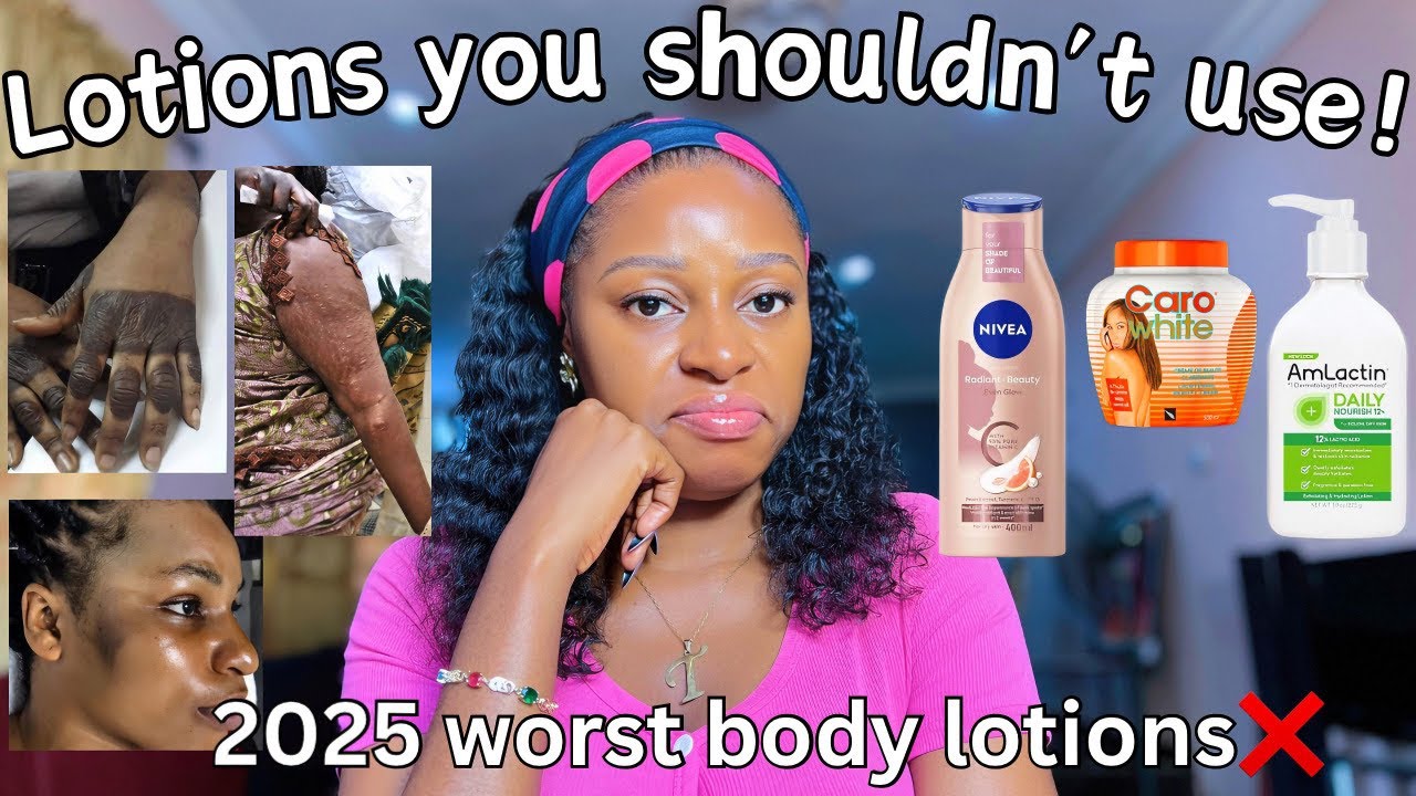 Body lotions you should not use in 2025❌ | The worst body lotions to use in 2025
