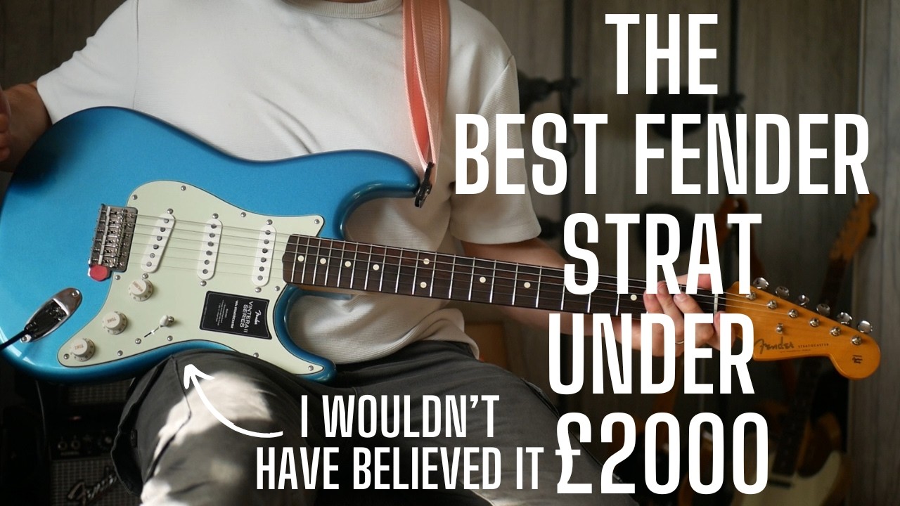 The Fender Vintera 60s is Fender's Best Strat Under &pound;2000? The Best Specs I've Tried