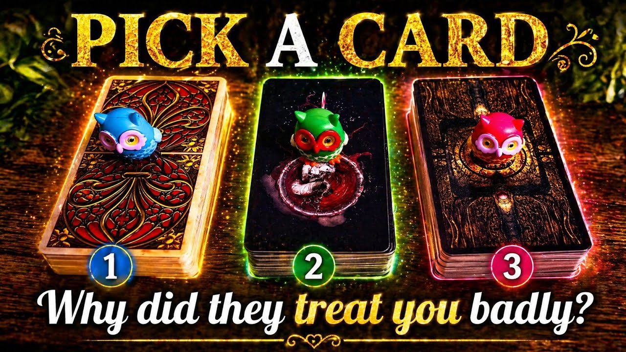 🔮 Why did they treat you so badly? pick a card tarot ⚖️ timeless ✨️
