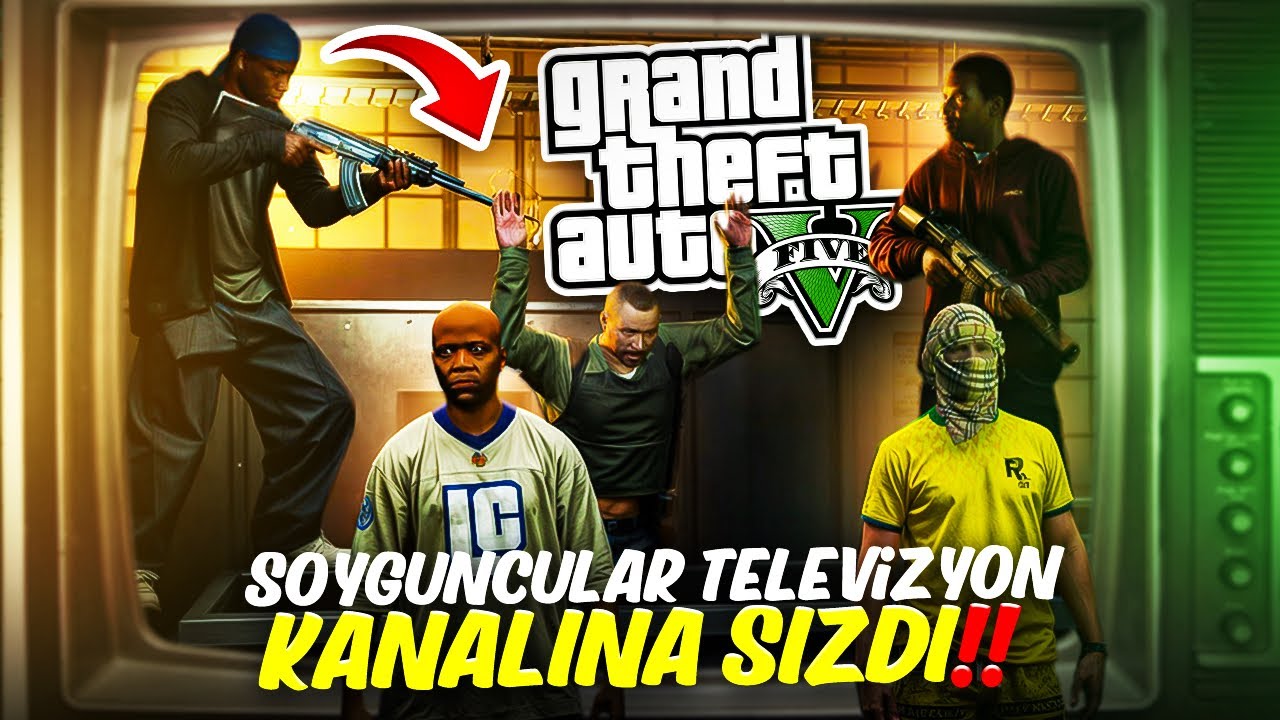 GTA 5 HAYDAR İLE POLİSİYE !!! SOYGUNCULAR TELEVİZYON KANALINA SIZDI !!!! #63