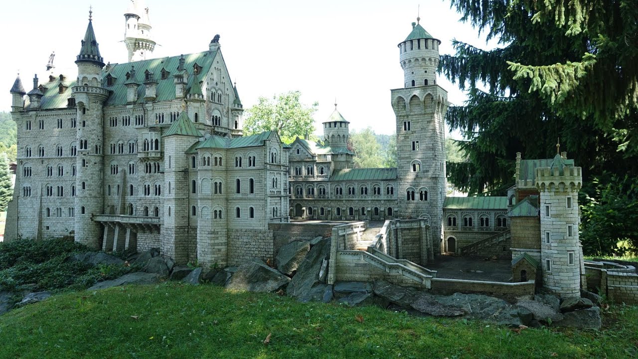 Park miniatur Minimundus. Klagenfurt - Österreich 2023