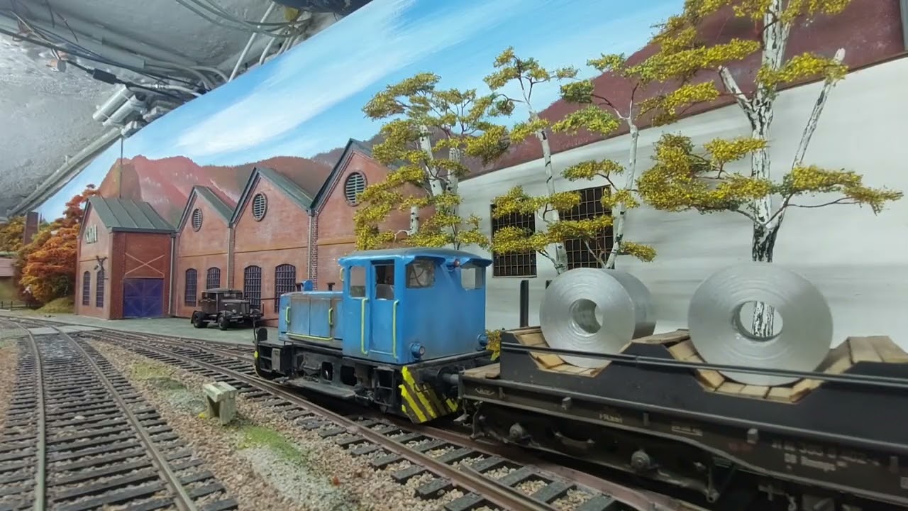 Krupp 220PS auf Basis der Lenz Köf2 in Spur 0