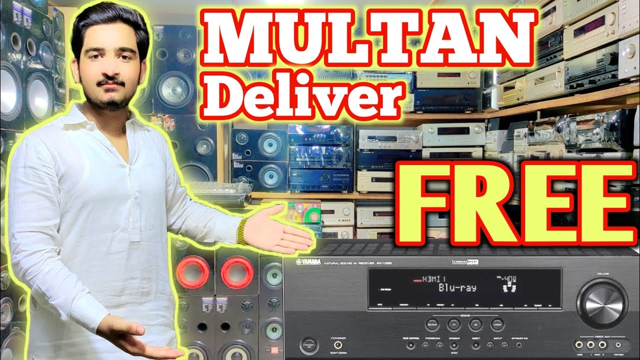 Multan Amp builty karwa diya😃Hall Road l Whole Sale market l Japanese Amplifier Speaker 03224593730