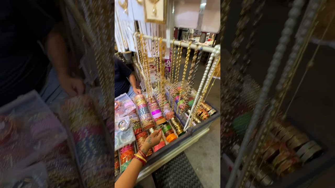 Inside Punjabi market in Rewari 