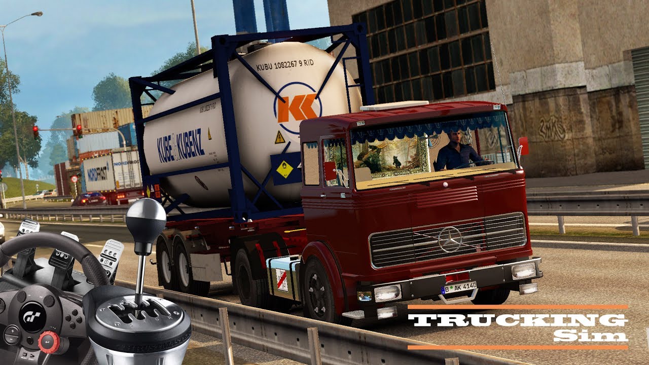 ETS2 #47 - Mercedes LPS 1632 - Promods 2.16 - Rusmap 1.7.2 (Euro Truck Simulator 2)