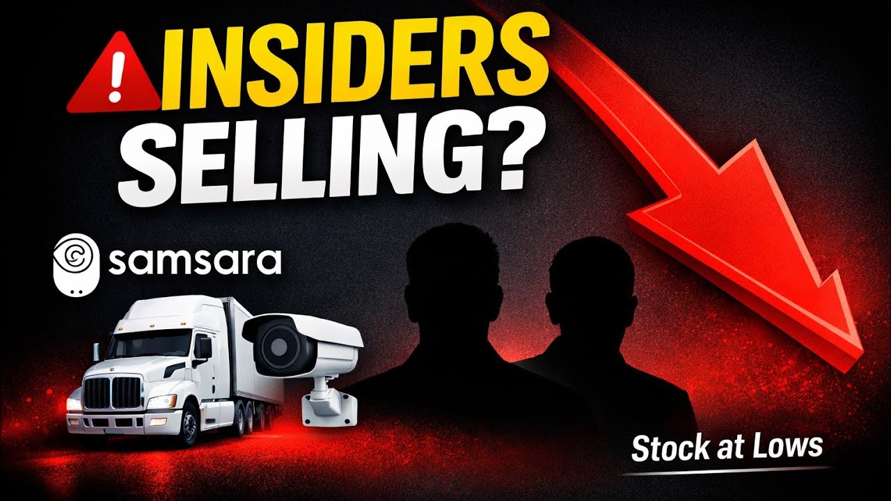 Samsara Stock Crash | Insider Selling Spree, Heavy Shorts & 50% Down From High | IOT Stock Analysis