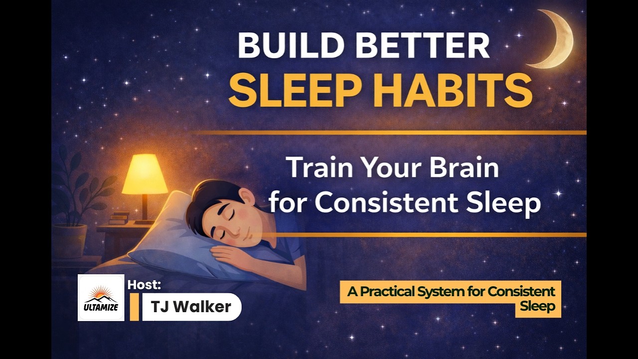 Build Better Sleep Habits: A Practical System for Consistent Sleep