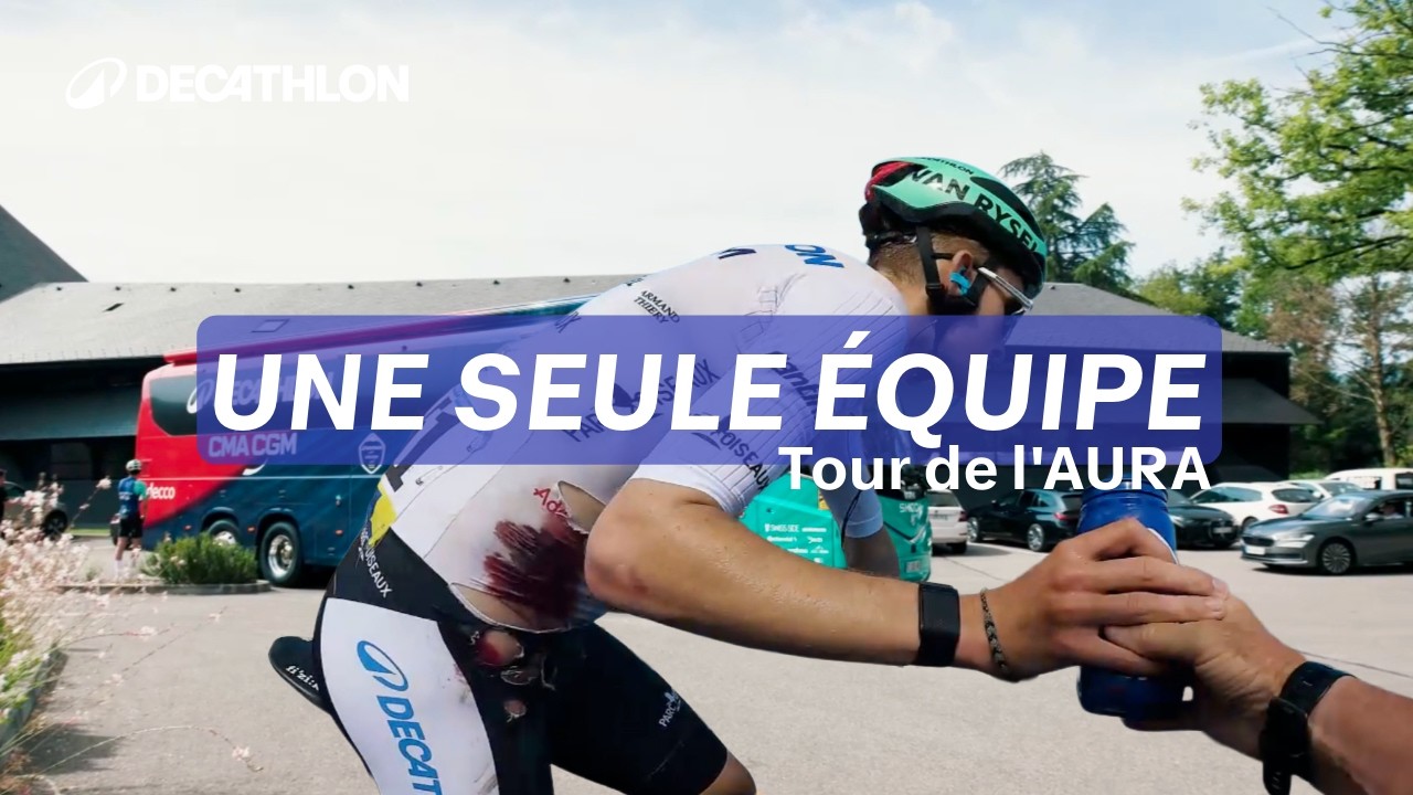 Paul Seixas &agrave; terre, l'&eacute;quipe fait bloc : Inside Tour de l'ARA avec l'&eacute;quipe Decathlon CMACGM 🚴🏼