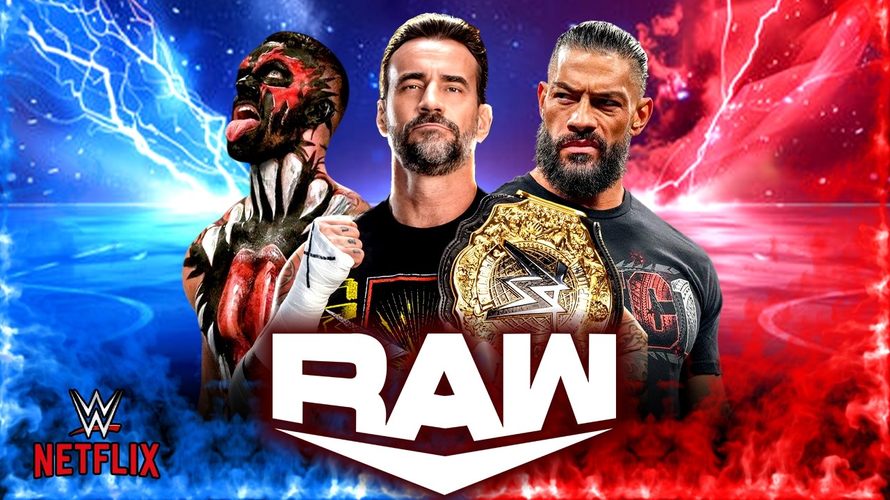 WWE Raw: CM Punk vs Demon Finn Balor vs Roman Reigns | Triple Threat Full Match 12-February-2026