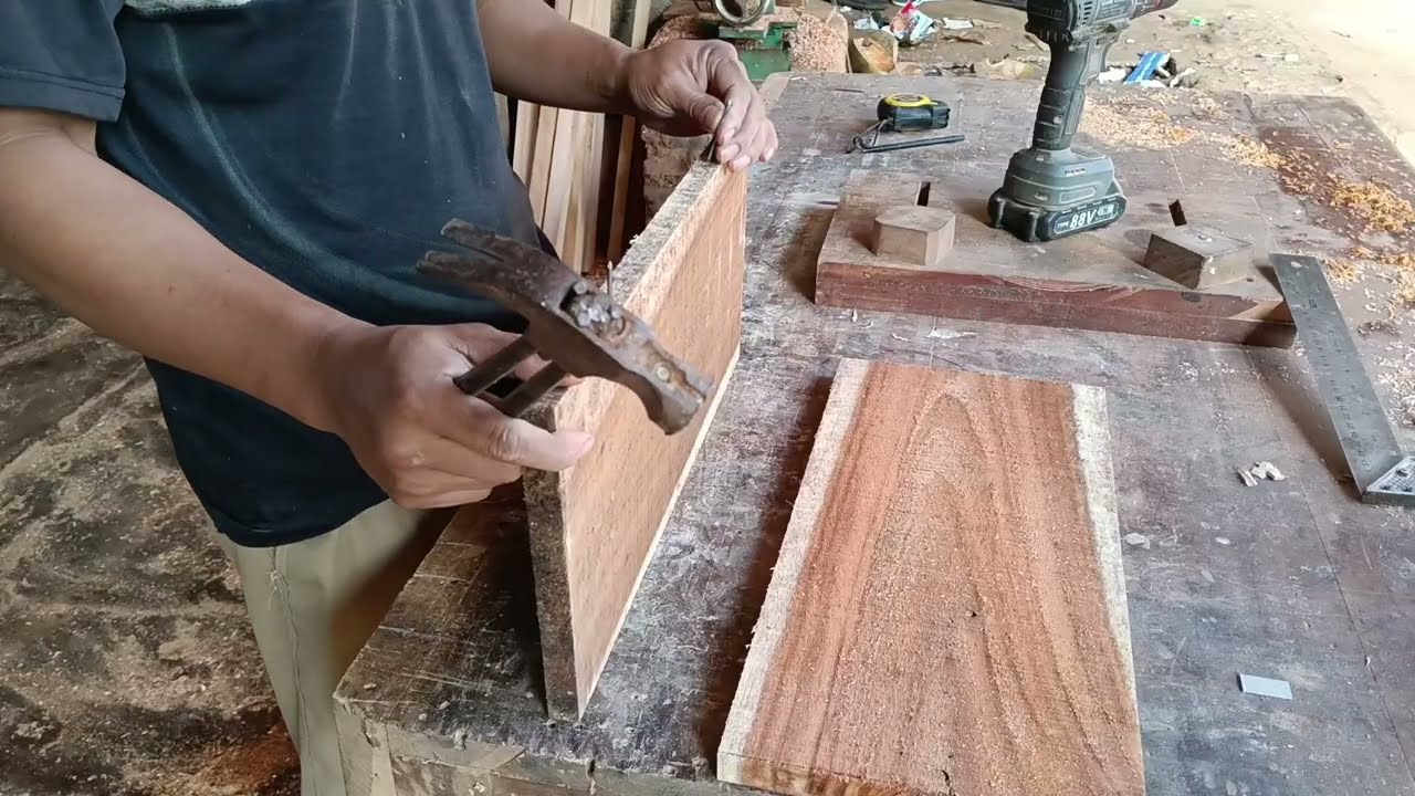 Cara sambung papan langsung jadi di serut