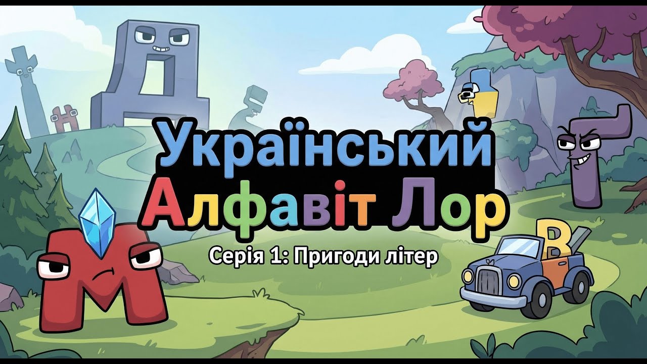 Український Алфавіт — Пригоди літер