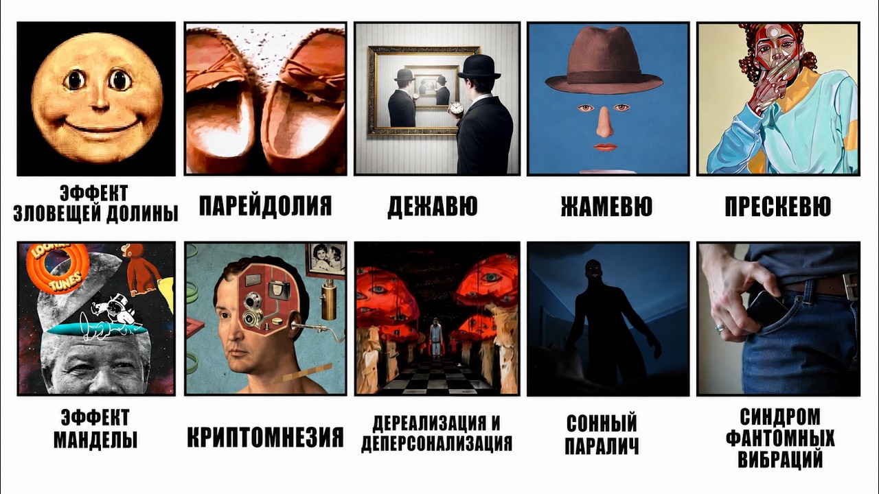 Глюки мозга, с которыми вы точно сталкивались