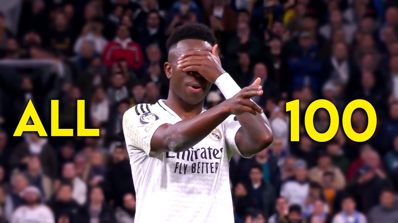 Vinicius Jr All 100 Goals For Real Madrid