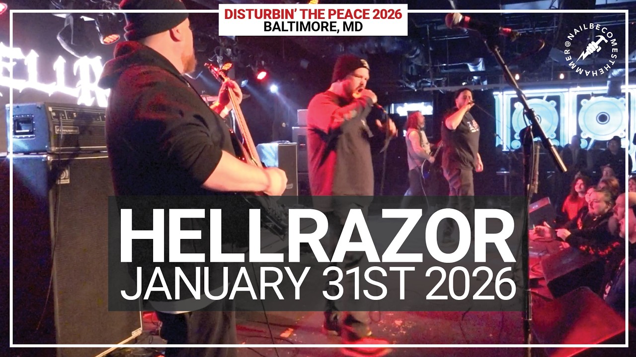 HELLRAZOR @ Disturbin’ The Peace 2026 (Baltimore, MD) - January 31st 2026 *FULL SET*