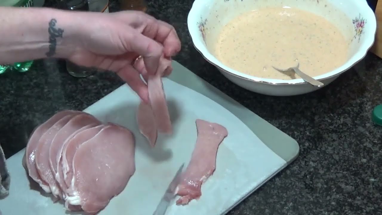 Lomo de cerdo en tempura 💃Prueba éste rebozado!!