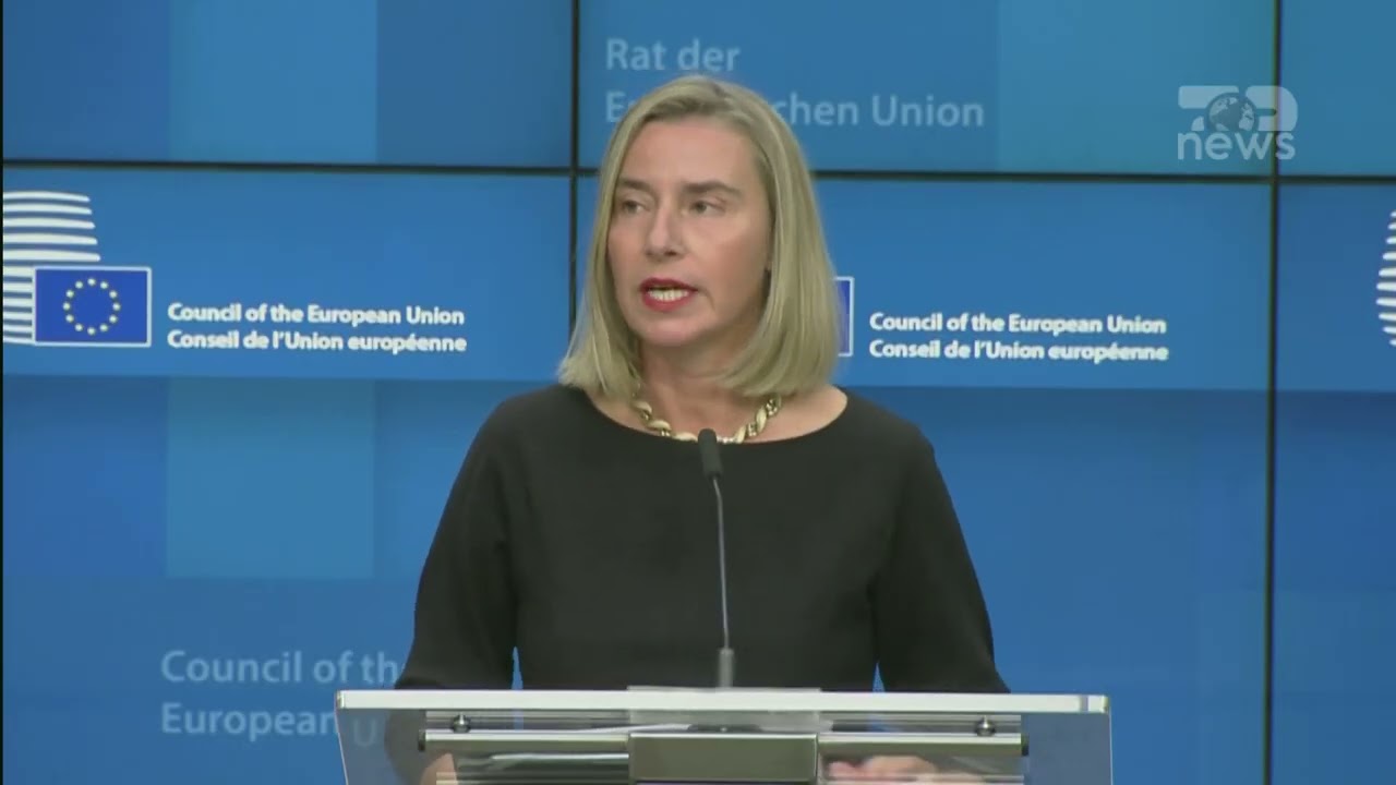 Top News - Ish kryediplomatja evropiane n&euml; pranga / Federica Mogherini arrestohet nga policia belge