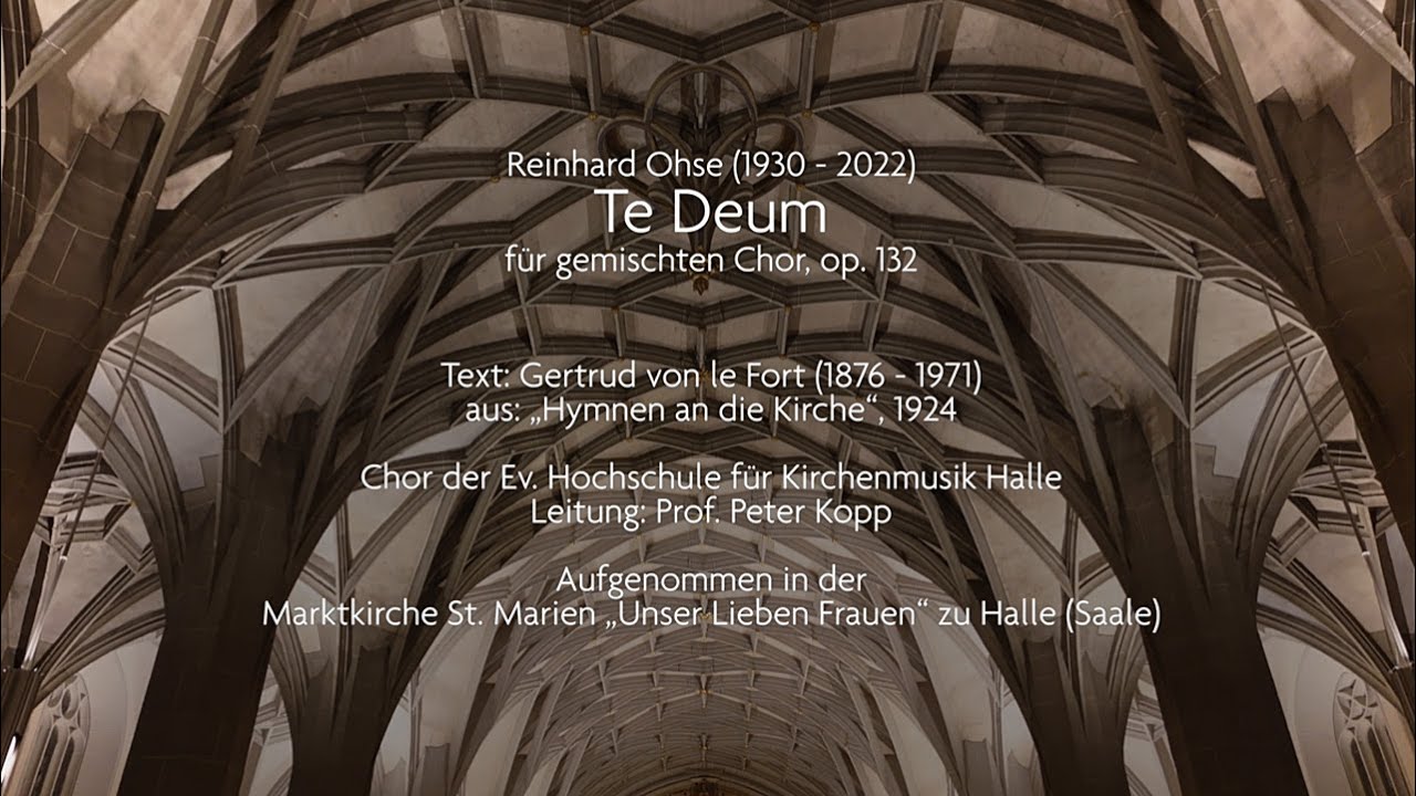 Ohse: Te deum (Chor der EHK)