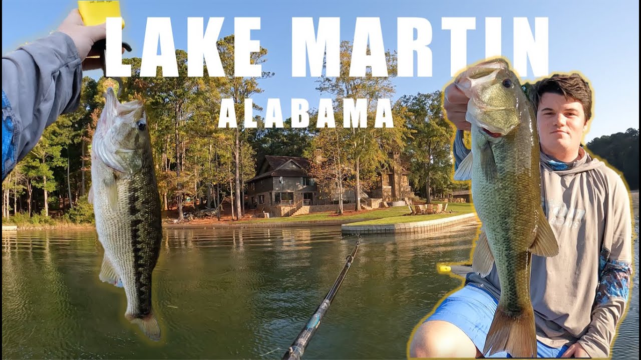 Catching BIG BASS on LAKE MARTIN